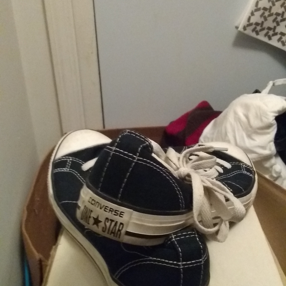 Low tide Converse sneakers